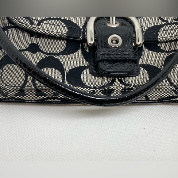 Coach Black Clutch NWOT - Picture 3 of 5
